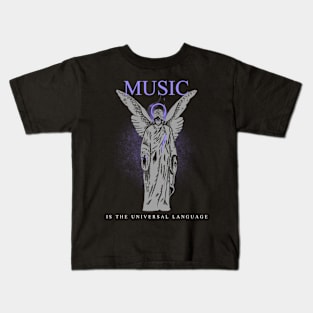 Music Is The Universal Language Kids T-Shirt